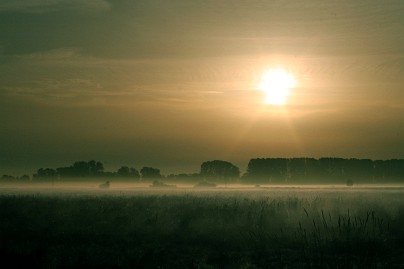 Sommer Foto von Czeslaw Gorski-041-sonnenaufgang-auf-einer-nebligen-wiese